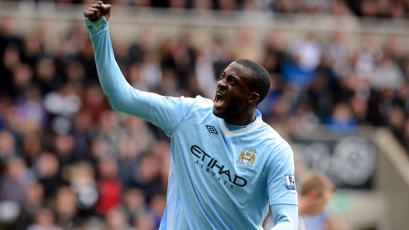 Yaya Toure_Manchester City_radosť